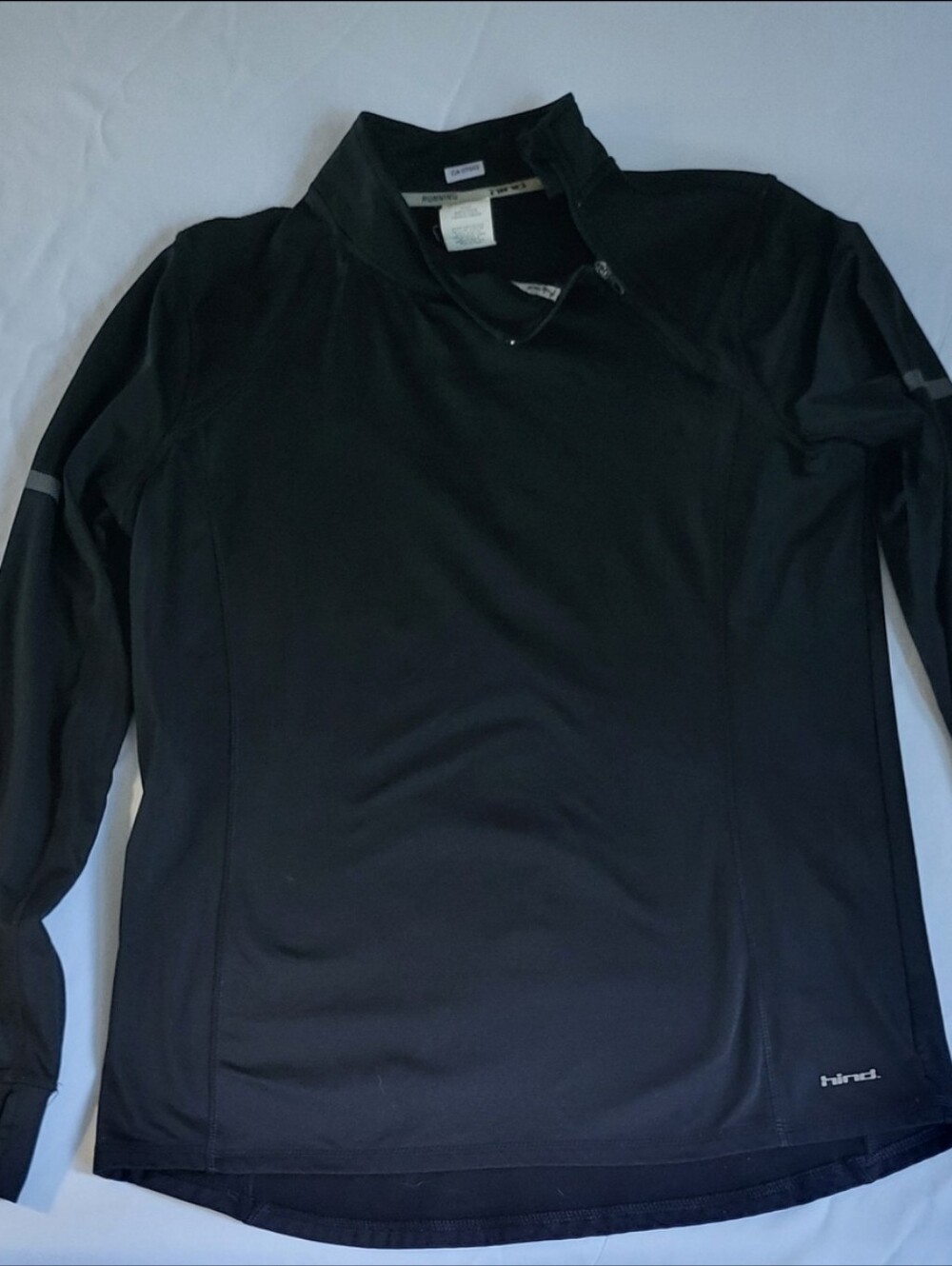 Hind Black Long Sleeve Athletic Pullover